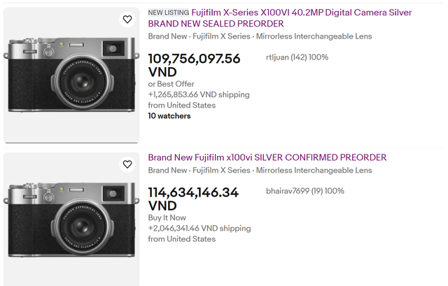 Chưa tới ngày giao hàng, máy ảnh mới ra mắt của Fujifilm đã bị 'thổi giá' lên gấp 3 lần- Ảnh 2.