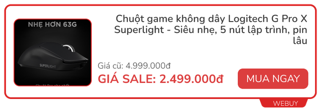 14 deal đang giảm sâu đến 78% từ Logitech, Xiaomi, Muji, Puma, Skechers, dưới 500.000đ cũng mua được đủ món- Ảnh 2.