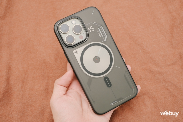 Ốp lưng độc lạ cho iPhone 15 Pro Max: Thiết kế "tương lai", có MagSafe và tản nhiệt, giá chỉ từ 600.000 đồng- Ảnh 7.
