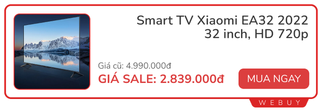 Nghỉ Tết đầy deal hay: Smart TV Xiaomi giá từ 2.8 triệu, tai nghe Philips giảm 81%, máy đấm bốc chỉ 609.000đ- Ảnh 6.