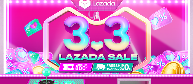 Đợi gì trong Siêu sale ngày đôi 3/3 từ Shopee và Lazada: Xem livestream săn deal, hàng hiệu giảm đến 50% và freeship toàn bộ- Ảnh 7.