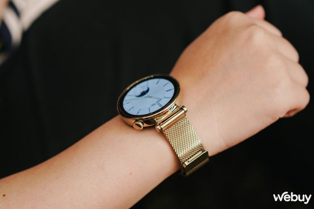 Smartwatch nữ Huawei Watch GT4 có thêm phiên bản dây Gold Milanese: Đeo sang và 'đầm' tay hơn- Ảnh 6.