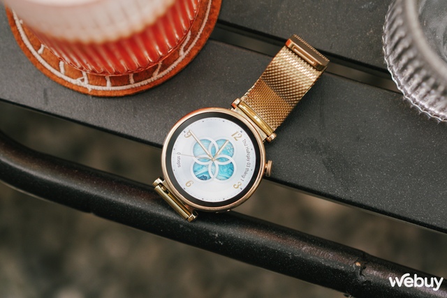 Smartwatch nữ Huawei Watch GT4 có thêm phiên bản dây Gold Milanese: Đeo sang và 'đầm' tay hơn- Ảnh 7.