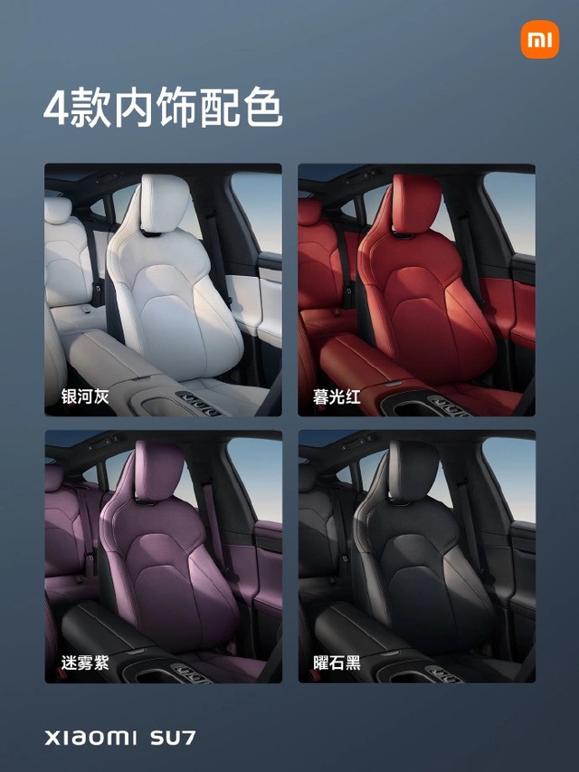 Xe điện Xiaomi SU7 chính thức ra mắt: Trang bị "khủng" nhất phân khúc, giá từ 740 triệu đồng- Ảnh 4.