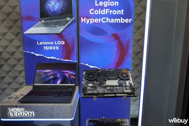 Cận cảnh dàn laptop Legion của Lenovo chuẩn bị cập bến Việt Nam: Trang bị hệ thống tản nhiệt mới, tích hợp AI cho game thủ- Ảnh 16.