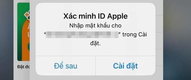 Bảng thông báo này của iPhone khiến người Việt hoang mang: Nếu bấm nút này, bạn sẽ mất tài khoản ngân hàng- Ảnh 2.