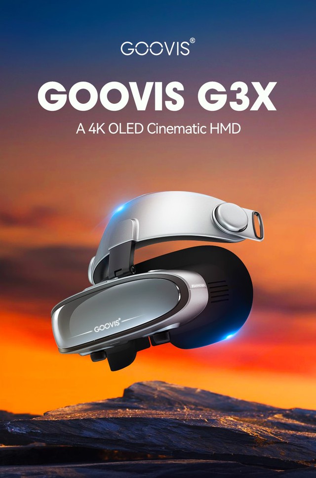 Kính Goovis G3X gây sốt trên Kickstarter: Màn hình OLED nét gần bằng Vision Pro, nhẹ chỉ 200gr, giá từ 14 triệu nếu mua sớm- Ảnh 1.