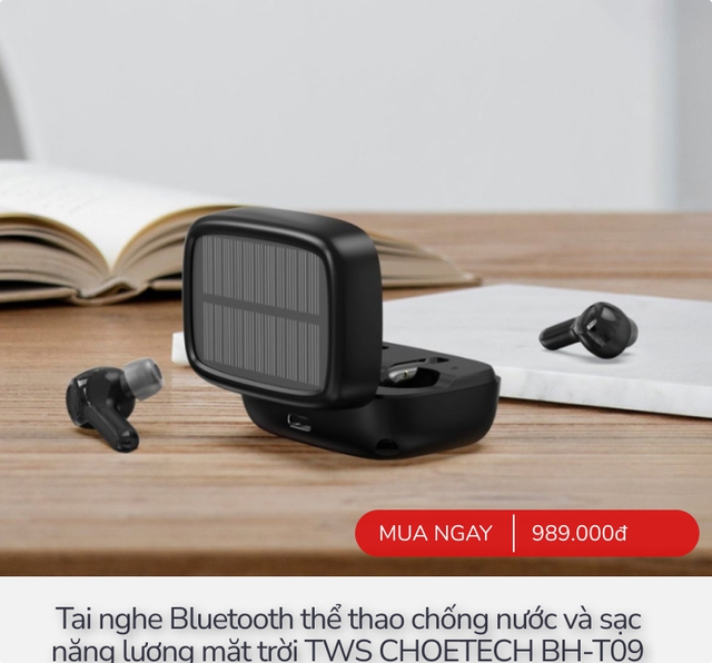 8 mẫu tai nghe bluetooth trong suốt, hỗ trợ thẻ nhớ lẫn pin mặt trời độc lạ, giá từ 172.000đ vì đang sale- Ảnh 6.