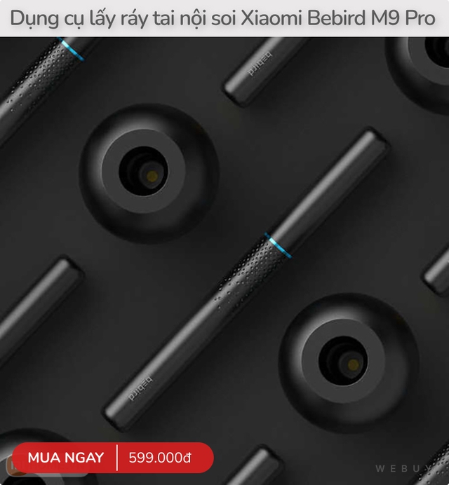 Dùng thử ngoáy tai gắn camera Xiaomi Bebird R1: Rẻ mà "ngon", dùng tiện, ngoáy sạch, kèm cả nhạc du dương- Ảnh 9.