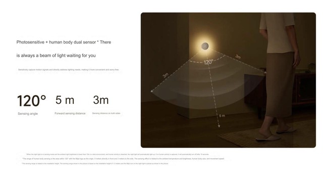Xiaomi ra mắt đèn cảm ứng ban đêm: Tự động bật/tắt, pin 8 tháng, giá 200.000 đồng- Ảnh 2.