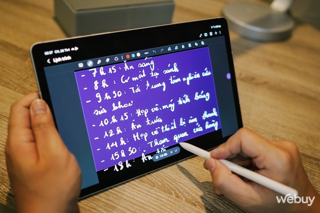 Cách Galaxy Tab S9 biến thành 'cuốn sổ toàn năng' của tôi khi đi công tác- Ảnh 5.