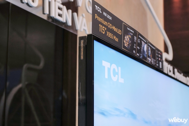 TCL ra mắt TV 115 inch dùng tấm nền QD-Mini LED tại Việt Nam, giá 700 triệu đồng- Ảnh 4.
