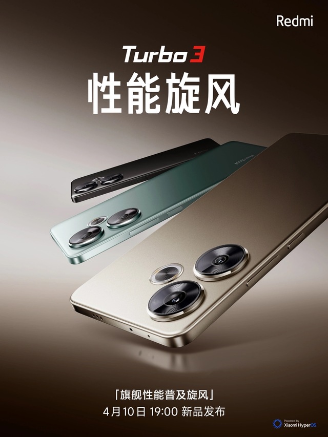 "Siêu phẩm tầm trung" Redmi Turbo 3 ấn định thiết kế và ngày ra mắt: Smartphone rẻ nhất với chip Snapdragon 8s Gen 3- Ảnh 1.
