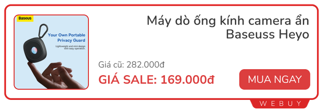 Sale cuối tháng vẫn còn: Lọc không khí Xiaomi giảm 48%, tai nghe Sony giảm 31%, máy pha cà phê chỉ 289.000đ- Ảnh 6.