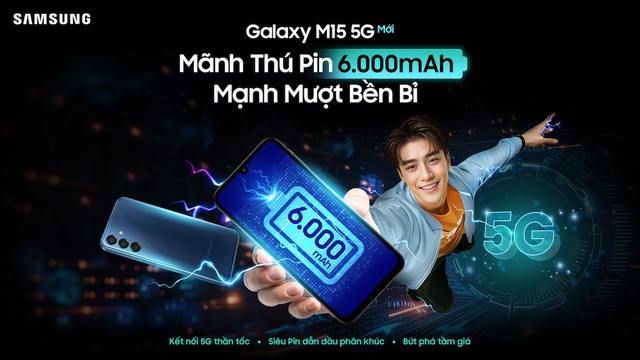 Samsung ra mắt smartphone pin 6000mAh, camera 50MP, giá chỉ hơn 4 triệu đồng- Ảnh 1.