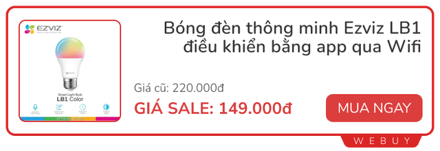 Sale lớn ngày 5/5: SmartTag Samsung từ 279.000đ, đèn đổi màu Ezviz chỉ 149.000đ, Macbook Air M1 rẻ hiếm thấy- Ảnh 4.