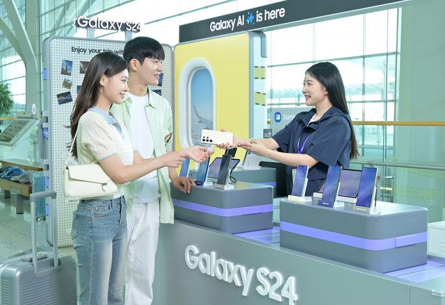 Samsung cho thuê Galaxy S24 miễn phí tại sân bay- Ảnh 6.
