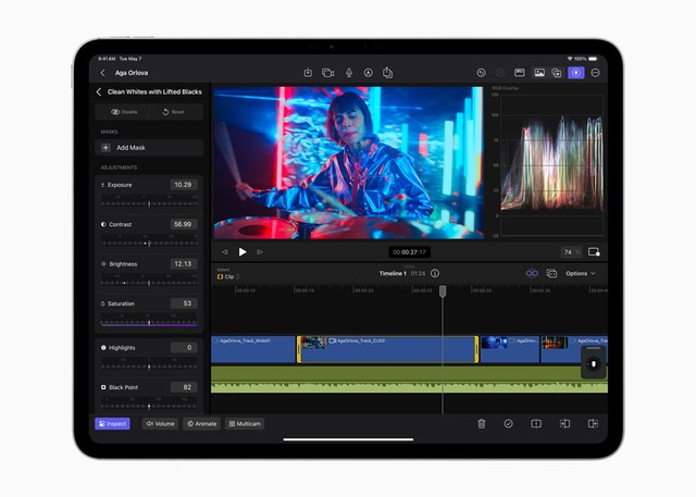 iPad Pro M4 có trình biên tập video siêu đỉnh vừa được cập nhật phiên bản mới- Ảnh 2.