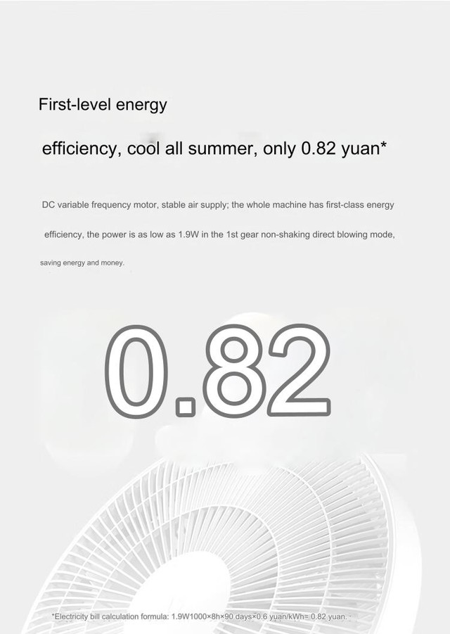 Xiaomi ra mắt quạt Mijia Pro siêu mỏng: Động cơ DC Inverter 100 cấp gió cực êm, cả hè mất chưa tới 3.000 đồng tiền điện, chạy được bằng pin dự phòng, giá chỉ hơn 1 triệu đồng- Ảnh 4.