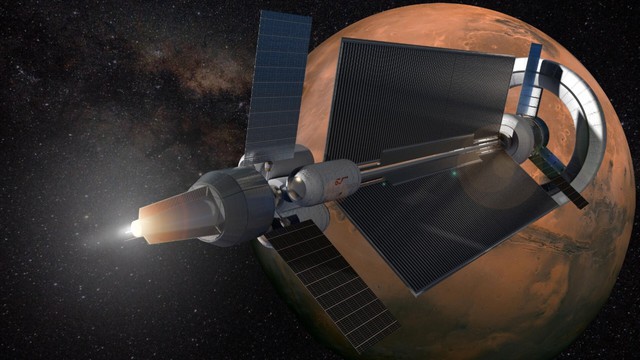 Công nghệ tên lửa hạt nhân giúp bay thần tốc đến sao Hỏa chỉ trong 2 tháng- Ảnh 1.