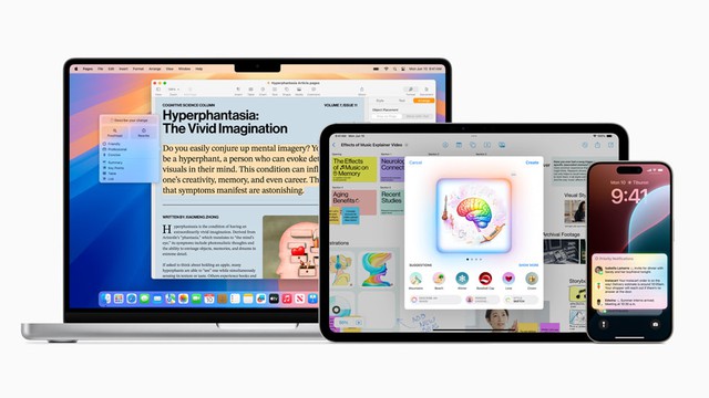 Apple Intelligence: Bộ tính năng AI "bá đạo" tích hợp sẵn trong iPhone, iPad và MacBook, dùng miễn phí- Ảnh 1.