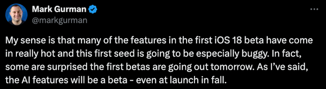 Chuyên gia cảnh báo: Đừng ham hố lên đời iOS 18 Beta vì sẽ cực nhiều lỗi- Ảnh 1.