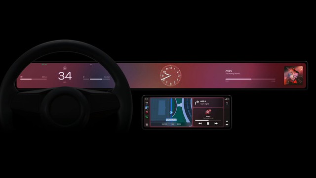 Apple hé lộ giao diện CarPlay mới: Điều khiển điều hòa, tích hợp camera lùi, hỗ trợ xe điện- Ảnh 6.