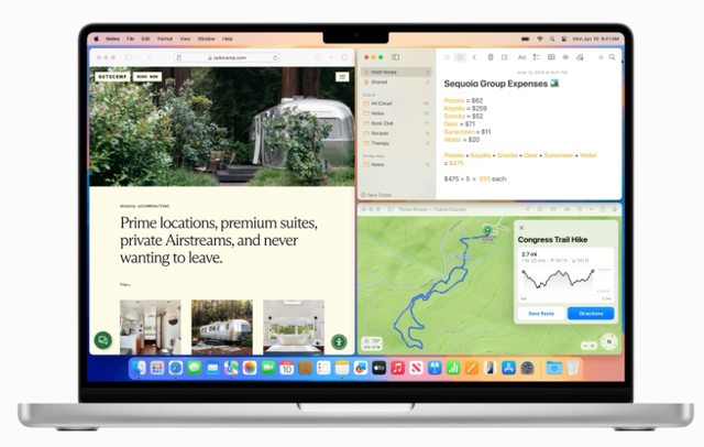 macOS Sequoia ra mắt: Tích hợp Apple Intelligence, phản chiếu màn hình iPhone, cải thiện khả năng chơi game, sắp xếp cửa sổ bắt chước Windows- Ảnh 6.