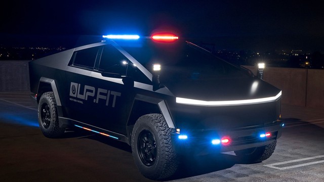 Tesla Cybertruck 'biến hình' sẽ được cung cấp cho các tổ chức cảnh sát Mỹ vào cuối năm nay!- Ảnh 1.