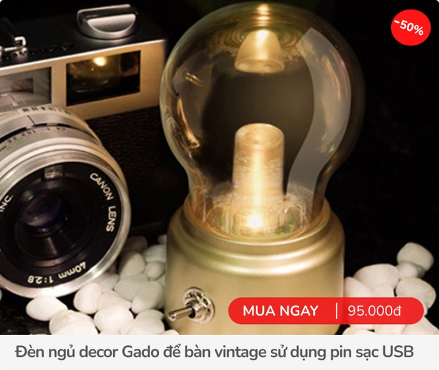 Ngập deal đồ phong cách retro: Loa, tai nghe, sạc... dùng xịn, nhìn chất, giảm tưng bừng lên tới 50%- Ảnh 13.