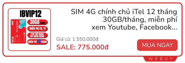 Giữa tháng có sale gì: Chuột yên tĩnh chỉ 205.000đ, ví da thông minh -38%, SIM 4G chính chủ đang giảm nửa giá…- Ảnh 5.