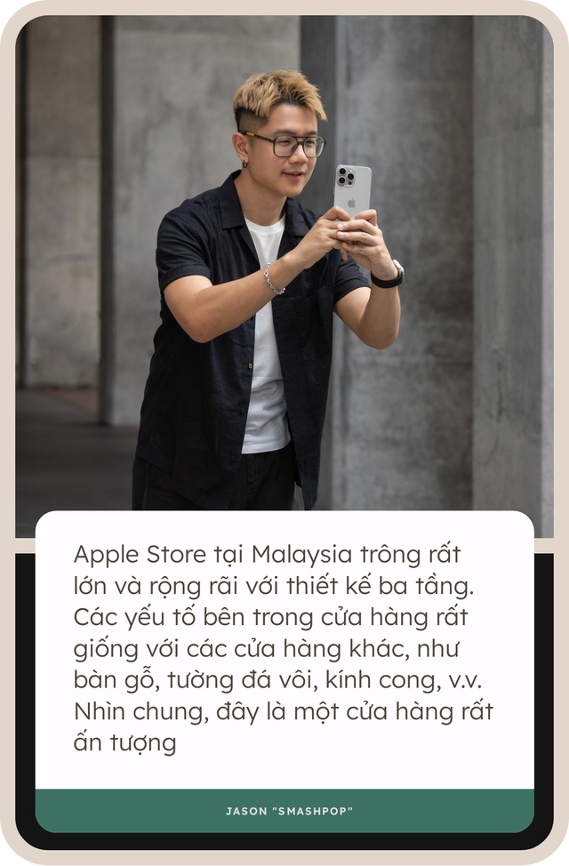 Khai trương Apple Store tại Malaysia: Cửa hàng siêu rộng, người người xếp hàng chờ từ tối hôm trước, khách Việt hào hứng vì sự kiện quá "xịn"- Ảnh 4.