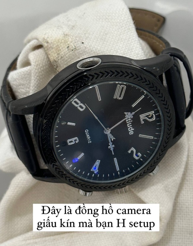Đây là đồng hồ dùng để quay lén Châu Bùi: Thiết kế quá tinh vi, hoá ra được bán công khai trên Shopee từ lâu- Ảnh 1.