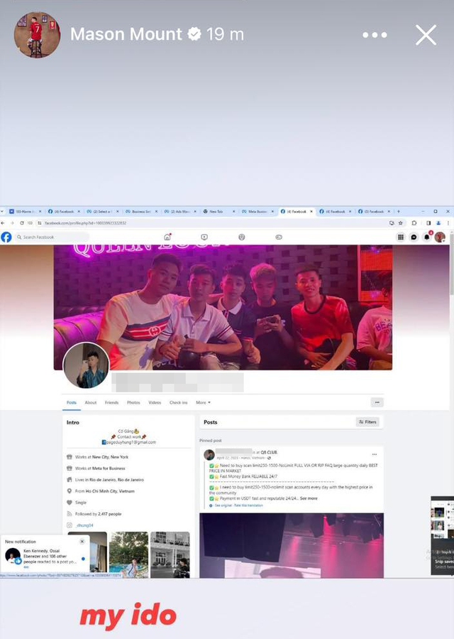 Sao Man United bị người Việt hack Facebook- Ảnh 2.
