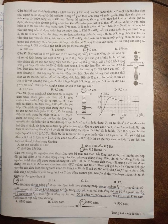 ĐÃ CÓ gợi ý đáp án đề thi VẬT LÝ tốt nghiệp THPT 2024, cập nhật ngay TẠI ĐÂY - Ảnh 5.