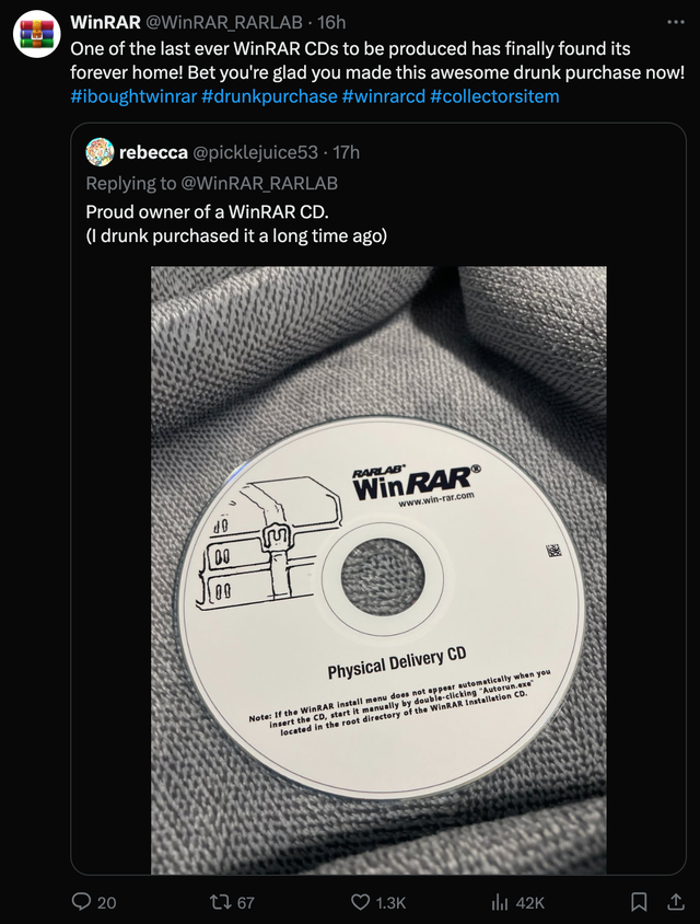 Sau 22 năm, WinRAR chính thức khai tử bộ cài bằng đĩa CD- Ảnh 2.