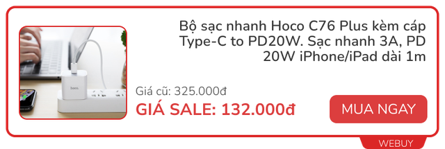 Hàng quốc tế đã rẻ nay còn rẻ hơn: Tai nghe Baseus, phụ kiện Hoco, Ugreen giảm đến 59%- Ảnh 2.