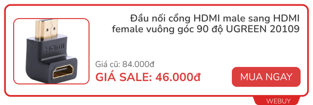 Hàng quốc tế đã rẻ nay còn rẻ hơn: Tai nghe Baseus, phụ kiện Hoco, Ugreen giảm đến 59%- Ảnh 11.