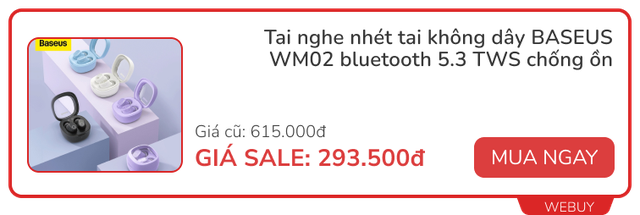 Hàng quốc tế đã rẻ nay còn rẻ hơn: Tai nghe Baseus, phụ kiện Hoco, Ugreen giảm đến 59%- Ảnh 7.