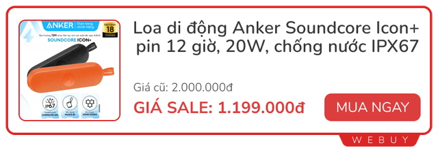 Thêm nhiêu deal "xịn" ngày đôi: Đồ Xiaomi giảm đến 50%, Galaxy Buds FE chỉ 890.000đ, sạc Anker 67W dưới 400.000đ - Ảnh 9.