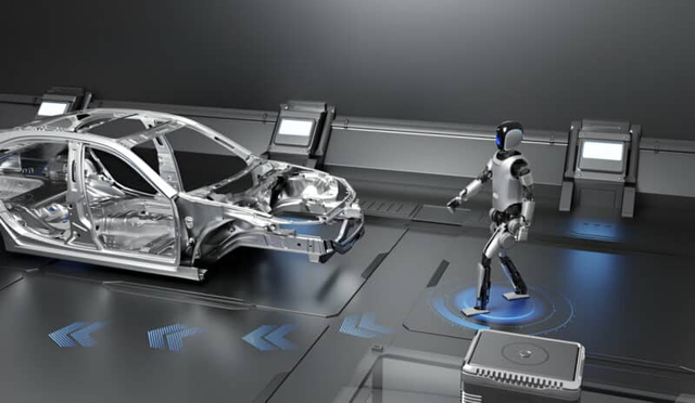 Cách mạng trong sản xuất ô tô: Dongfeng Motor tích hợp robot hình người Walker S vào quy trình sản xuất ô tô- Ảnh 1.