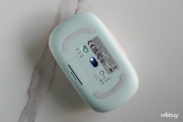 Dùng thử chuột Bluetooth Ugreen: Màu đẹp lạ, nút yên tĩnh, pin 3 tháng, cách cắm sạc người dùng Apple Magic Mouse muốn cũng không có- Ảnh 6.