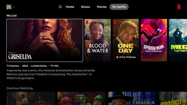 Sau hơn 10 năm, Netflix mới chịu thay đổi giao diện mới trên TV: Đẹp hơn hay xấu hơn?- Ảnh 1.