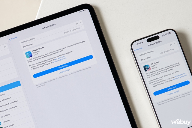 Đã có thể tải về bản public beta cho iOS 18, iPadOS 18, macOS Sequoia và WatchOS 11- Ảnh 1.