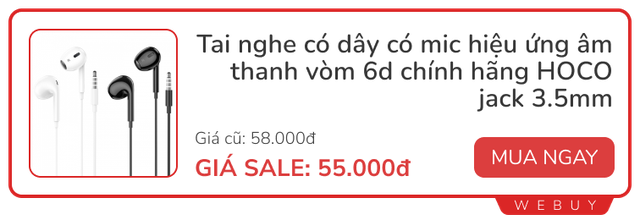 Tai nghe, phụ kiện ô tô, cáp sạc... lại sale: Giá chỉ từ 37.000 đồng- Ảnh 4.