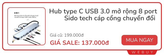 Tai nghe, phụ kiện ô tô, cáp sạc... lại sale: Giá chỉ từ 37.000 đồng- Ảnh 5.