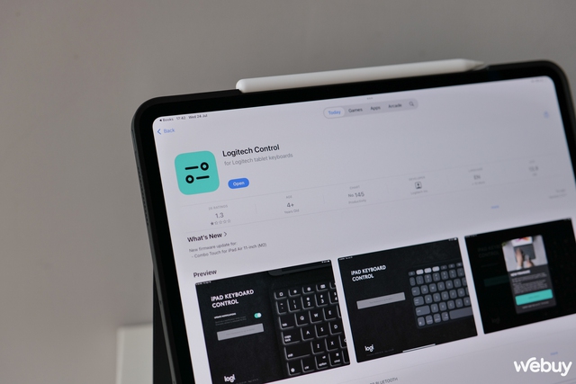 "Đập hộp" ốp kiêm bàn phím Logitech Combo Touch cho iPad Pro M4: Đã nhẹ còn tiện hơn Apple Magic Keyboard?- Ảnh 16.