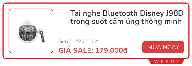 5 mẫu tai nghe trong suốt độc lạ, giá sale chỉ từ 103.000 đồng- Ảnh 10.