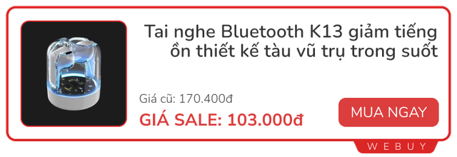 5 mẫu tai nghe trong suốt độc lạ, giá sale chỉ từ 103.000 đồng- Ảnh 2.