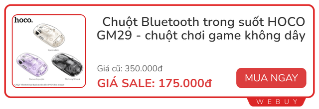 Loạt đồ trong suốt đẹp mê còn sale giá rẻ: Đủ loại từ nồi cơm đến bàn phím, loa...- Ảnh 7.